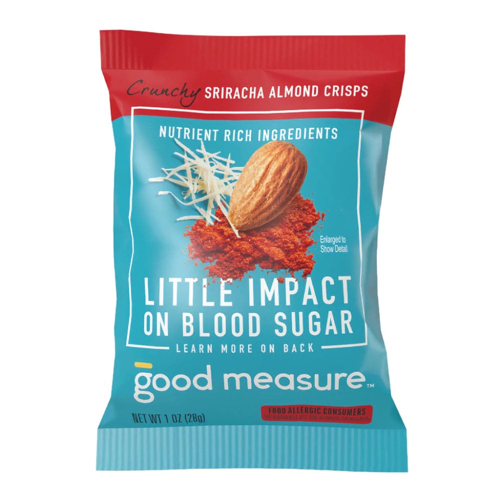 Gutes Maß Sriracha Mandel Crisps, 1 oz