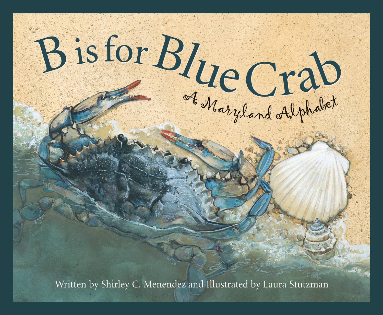 B steht für Blau Crab - A Maryland Alphabet
