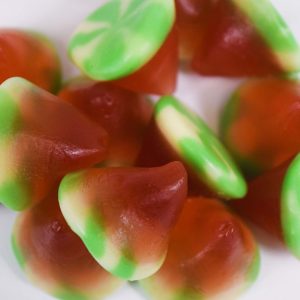Gummi Erdbeerkegel