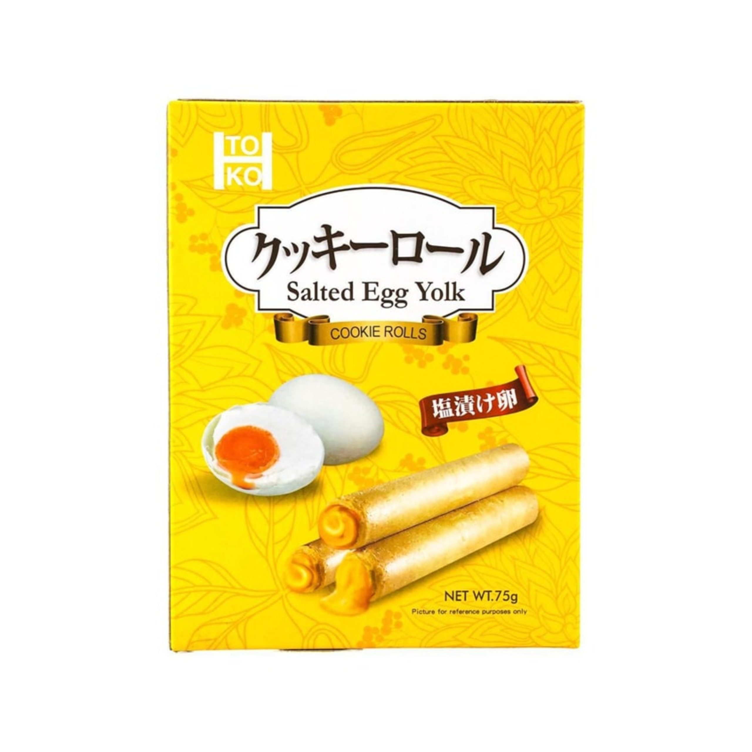 Toko gesalzen Egg Yolk Keks Rolls (Japan)