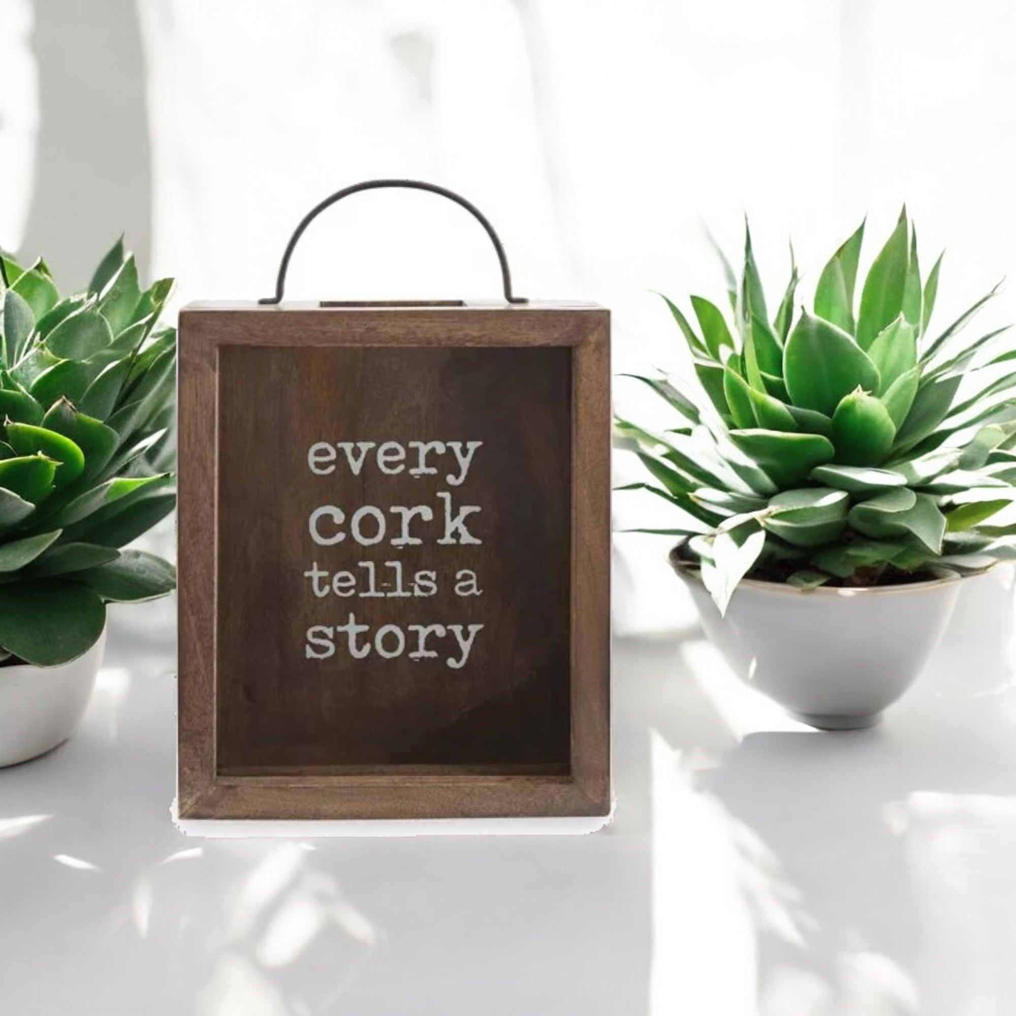 Jeder Kork Hut eine Story Display Box