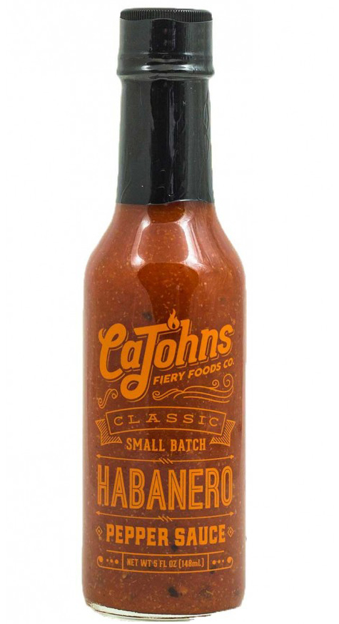 Cajohn's klassisch kleine Batch Habanero Pfeffersauce