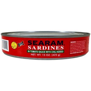 Searam – Sardines in Tomatensauce mit Chili hinzugefügt – 15 Unzen