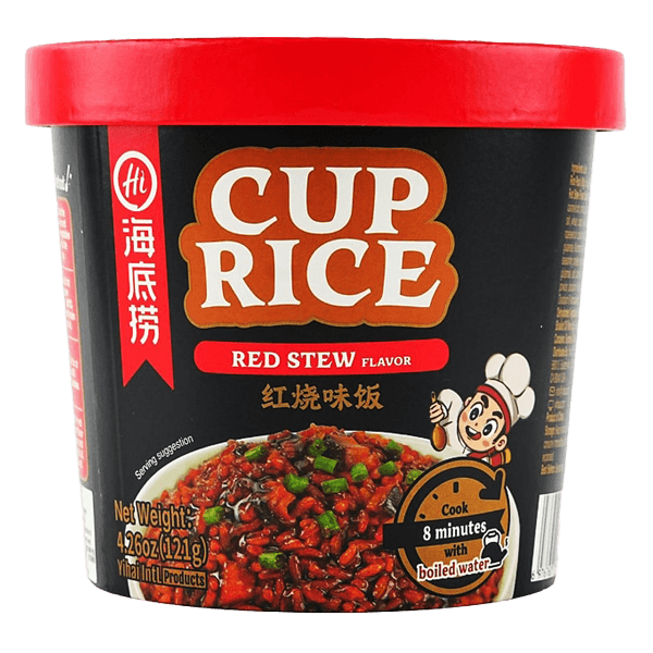 Hallo Cup Reis Rot Stew Geschmack