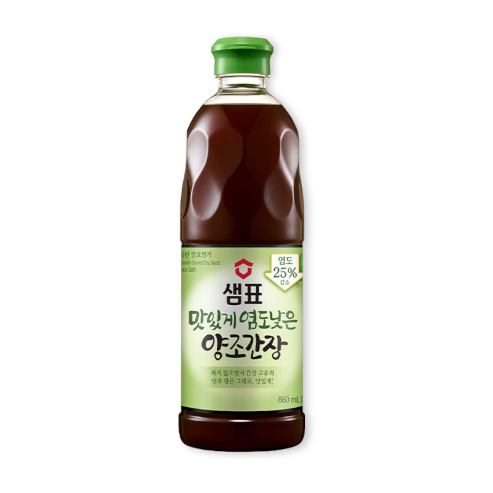 Sempio natürlich gebraute Sauce Sauce weniger Salz