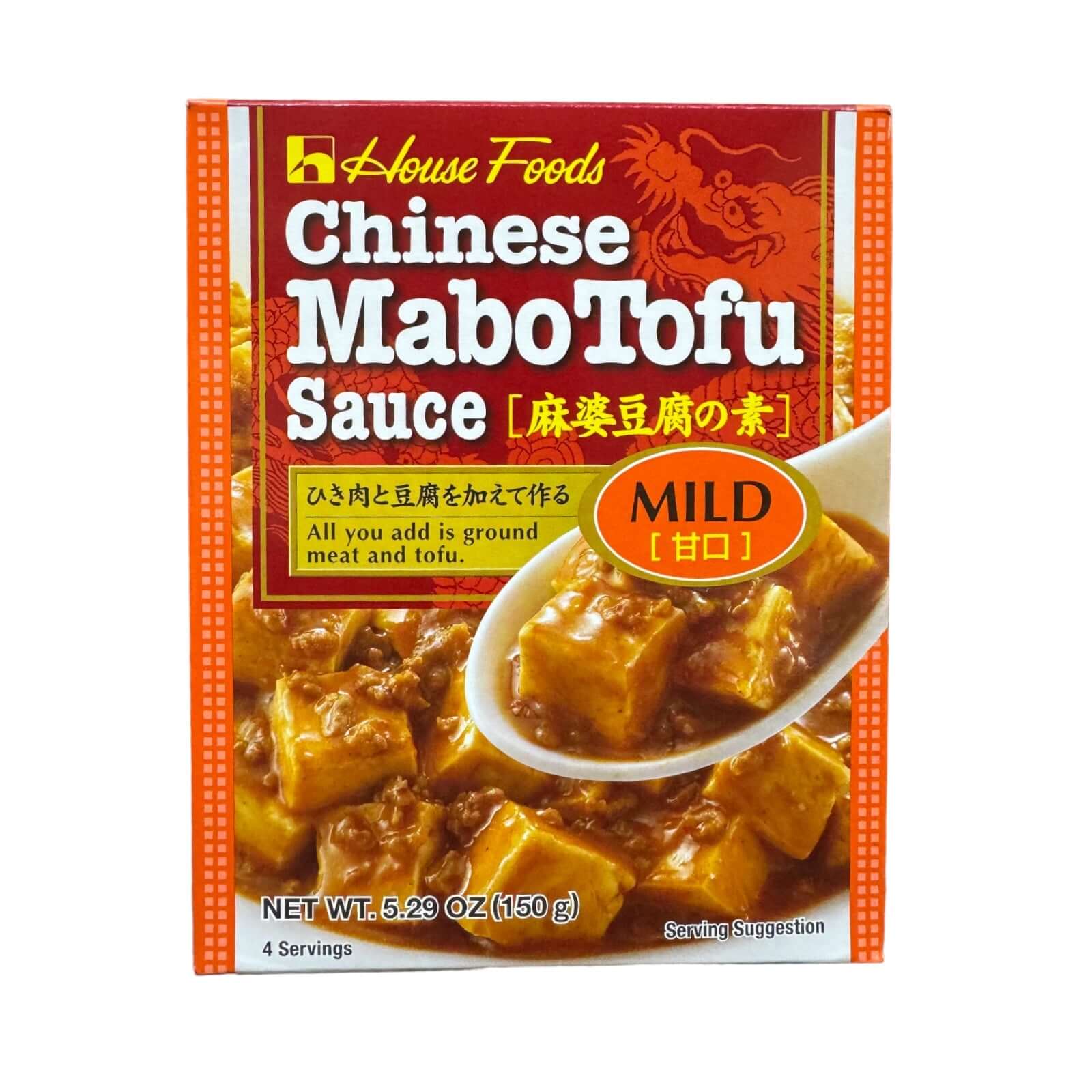 House Foods Chinesische Mabo Tofu Sauce Mild