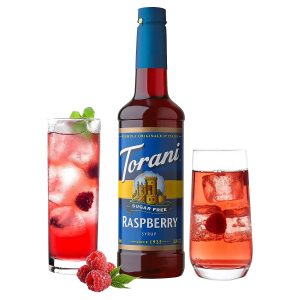 Torani Zuckerfreier Himbeersirup 25.4 Fo – Packung mit 6