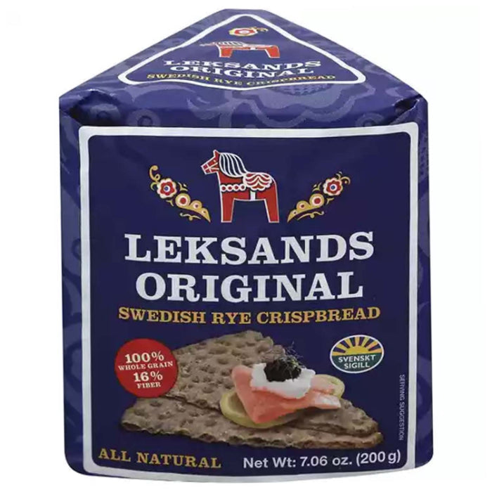 Leksands – Schwedisches Dreieck Crispbread, 7,06 Oz – 12er Packung