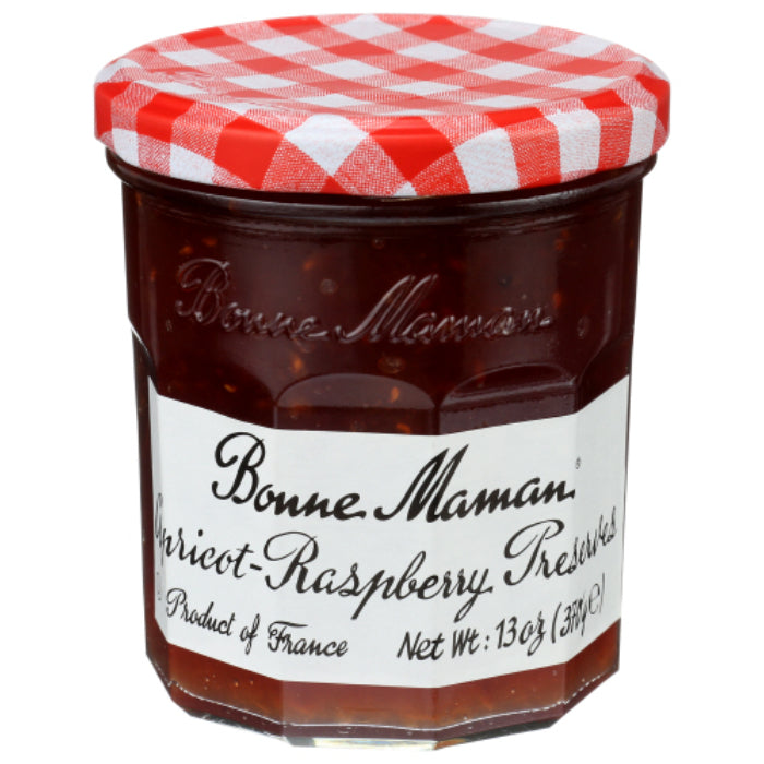 Bonne Maman Aprikosen Himbeerkonserven, 13 oz (Packung mit 6)