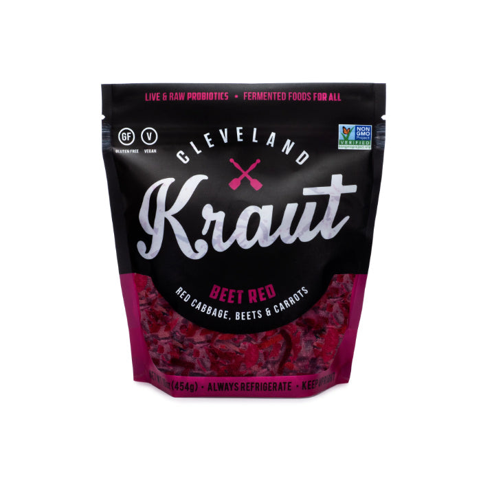 Cleveland Kitchen – Sauerkraut Beet Rot, 16 Oz – Packung mit 6 Stück