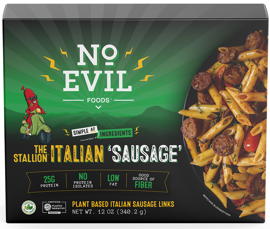 No Evil Foods – Der Hengst: Italienische Wurst, 12oz