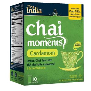 Tee india chai Momente, Kardamom (10 Beutel) 7.9oz (223g)