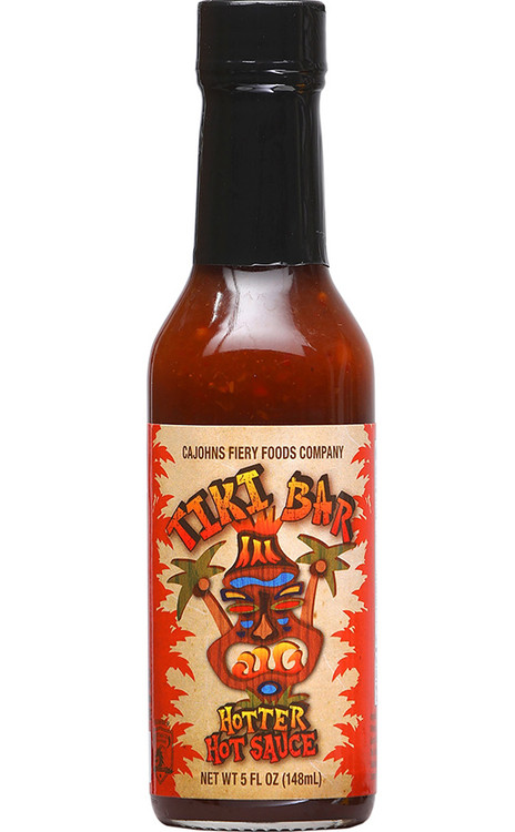 Tiki Bar Hotter Chilisauce, 5oz