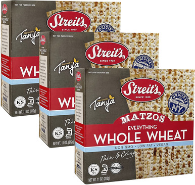 Streit's ganz Wheat Alles Matzos, 11 Unzen (3er Packung)