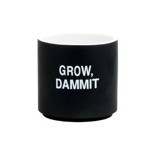 Über Face Designs, Inc. – Grow Dammit klein Planter