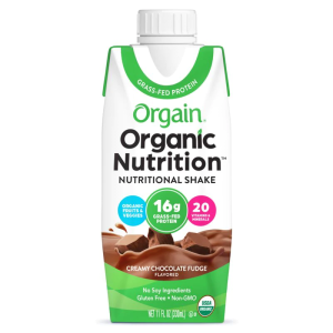 Orgain Bio-Protein-Shakes – cremiger Schokoladen-Fudge – 11 Fl-Packung