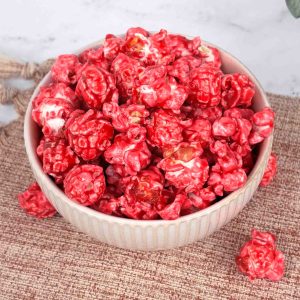 rosa Baumwolle Süßigkeiten Popcorn