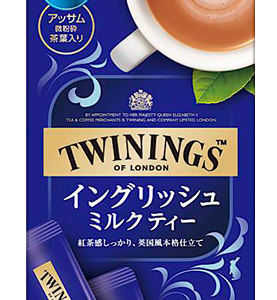 Kataoka Bussan, Twinings, Instant Tee, Englischer Milchtee, 5 Stöcke