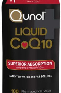 Qunol Flüssigkeit 100 mg., 30,4 Unzen – CoQ10