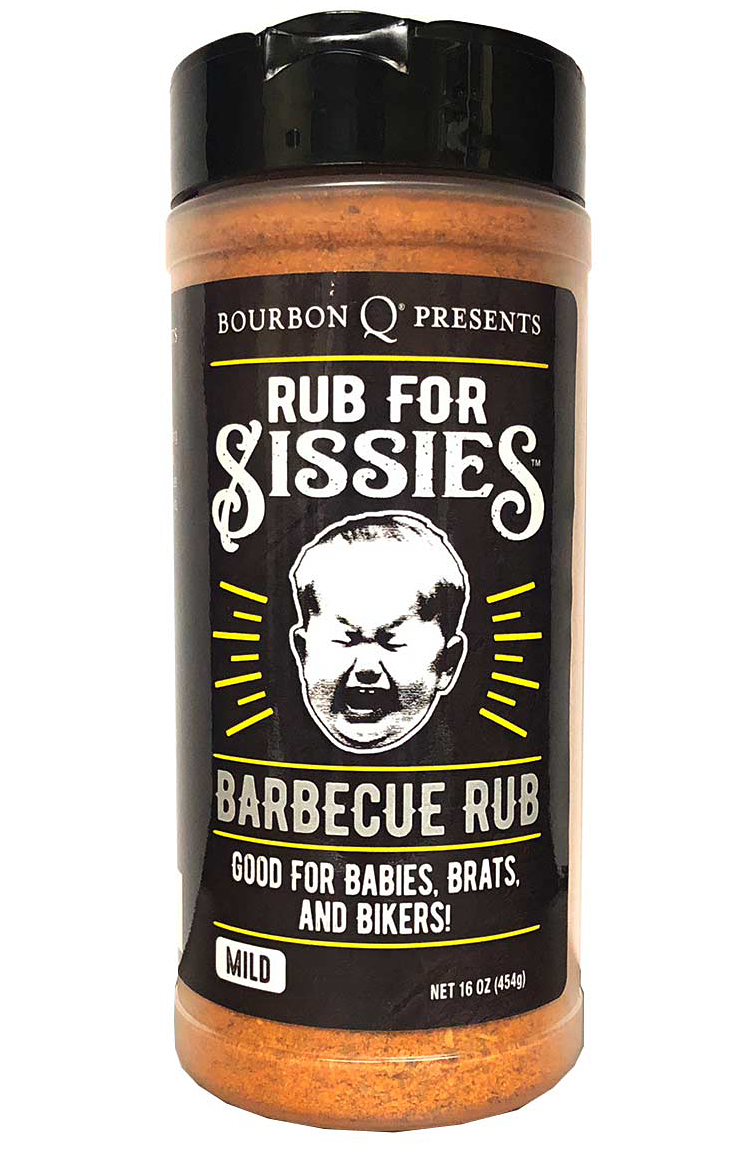 Bourbon Q Rub für Sissies