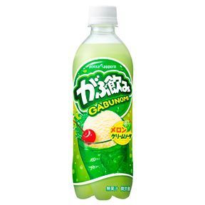 Pokka Sapporo “Gabunomi, Melonencreme Soda Geschmack” 500ml