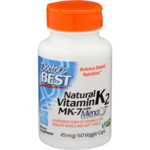 Ärzte am besten – Vitamin K2 Menaq7, 60 Kapseln (Packung mit 1)