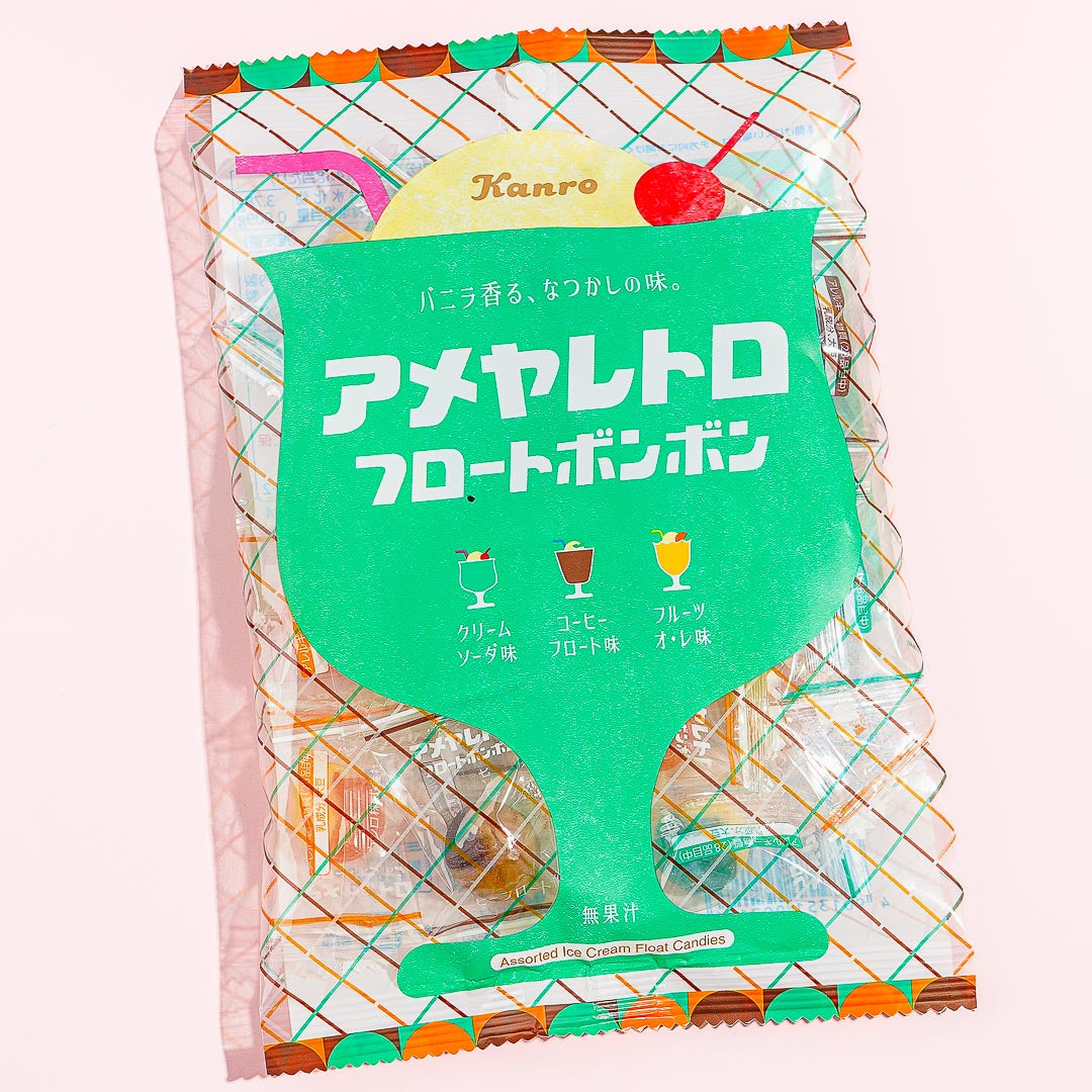 Kanro Ameya Retro Float Bonbon sortierte Packung