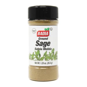 Badia Sage Boden, 1,25 Unzen – Packung mit 8