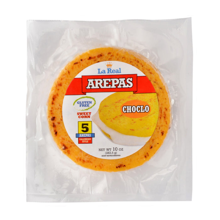 La Real – Arepas Choclo süß Mais, 10 Oz – Packung mit 12 Stück