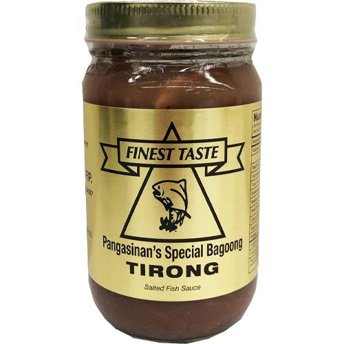 Feinster Geschmack – Pangasinan's Special Bagoong – Tirong – Gesalzene Fischsauce – 16 OZ