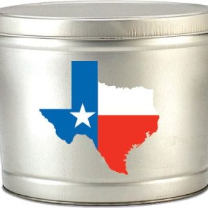 2 Gallon – Texas Popcorn Blechdose