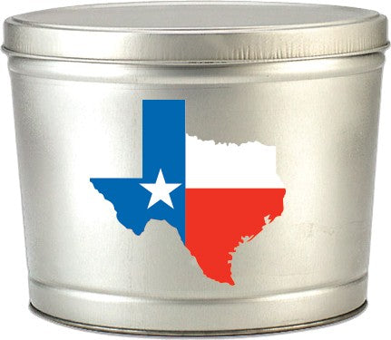2 Gallon – Texas Popcorn Blechdose