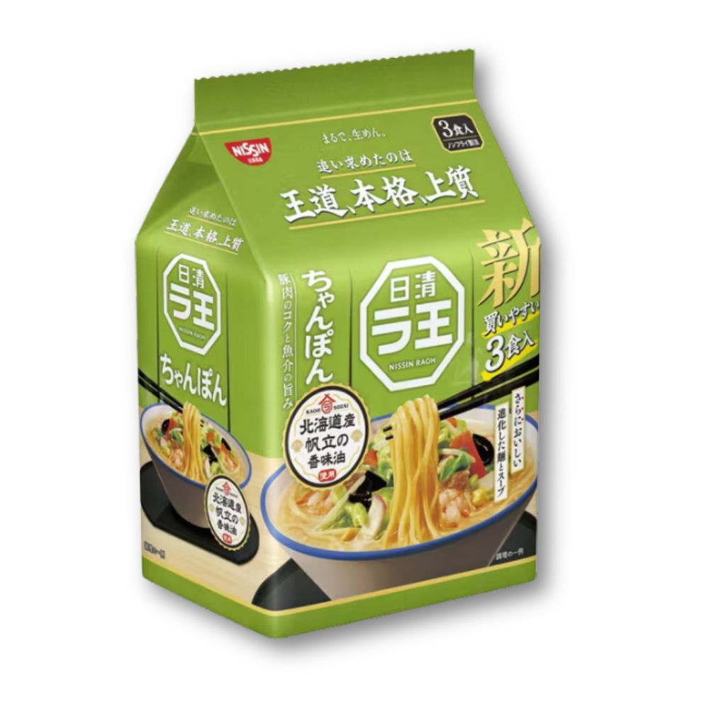 Nissin Raoh Champon – 3er Packung