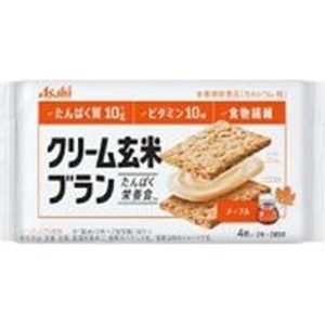 Asahi, Cremekleie, Weizenkleie & Brawn Reissandwiches mit Sahne, Maplee, in 1 Beutel. – 2pcs / 72g