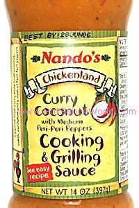 Nando’s Curry Kokosnuss Kochen & Grillsauce, . – 10oz