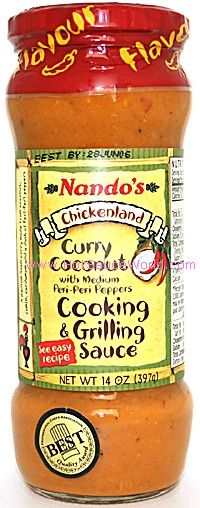 Nando’s Curry Kokosnuss Kochen & Grillsauce, . – 10oz