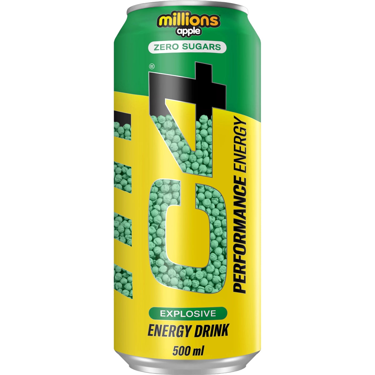 C4 Million Apfel – Null Zucker Energy Drink