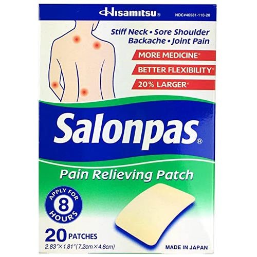 Salonpas – Schmerzlinderung Patch – 20 Patches