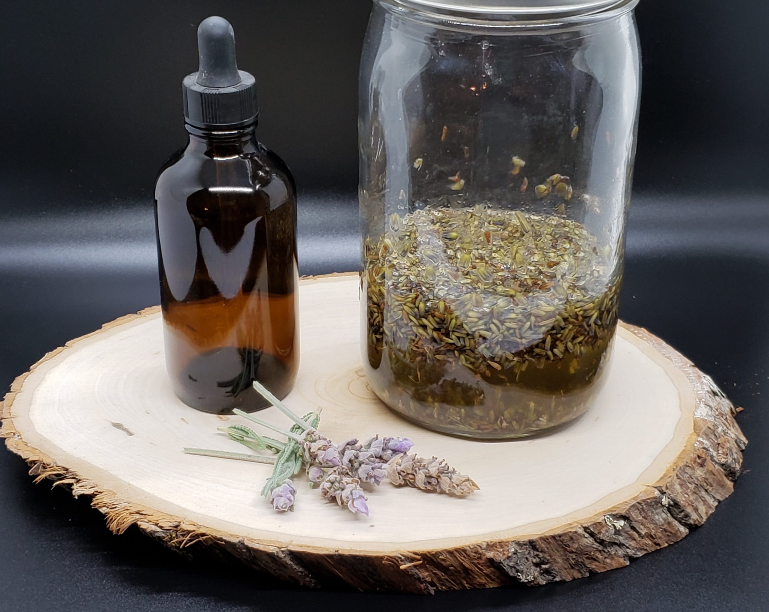 Lavendel Blumenöl Kit