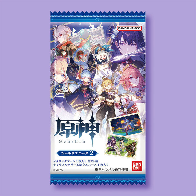 Genshin Impact Waffel mit Aufkleber 2