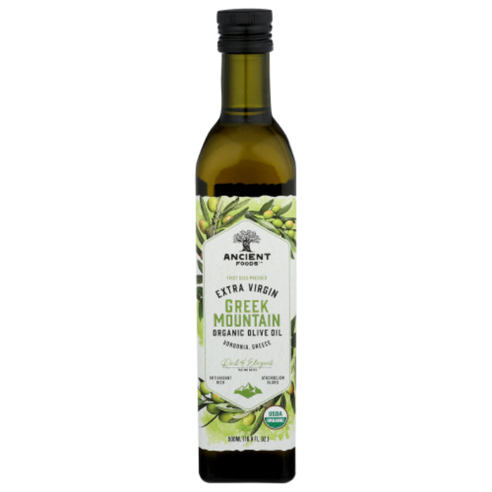 Öl für alte Lebensmittel – Oliv Mountain Extra Jungfrau, 500 ml – Packung mit 6