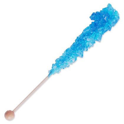 Blau Rock Süßigkeiten Sticks Blaue Himbeere – 10 Stück
