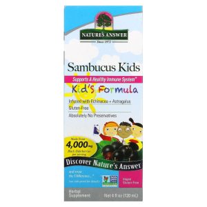 Nature’s Answer – Sambucus Kinder-Formel – – 4oz