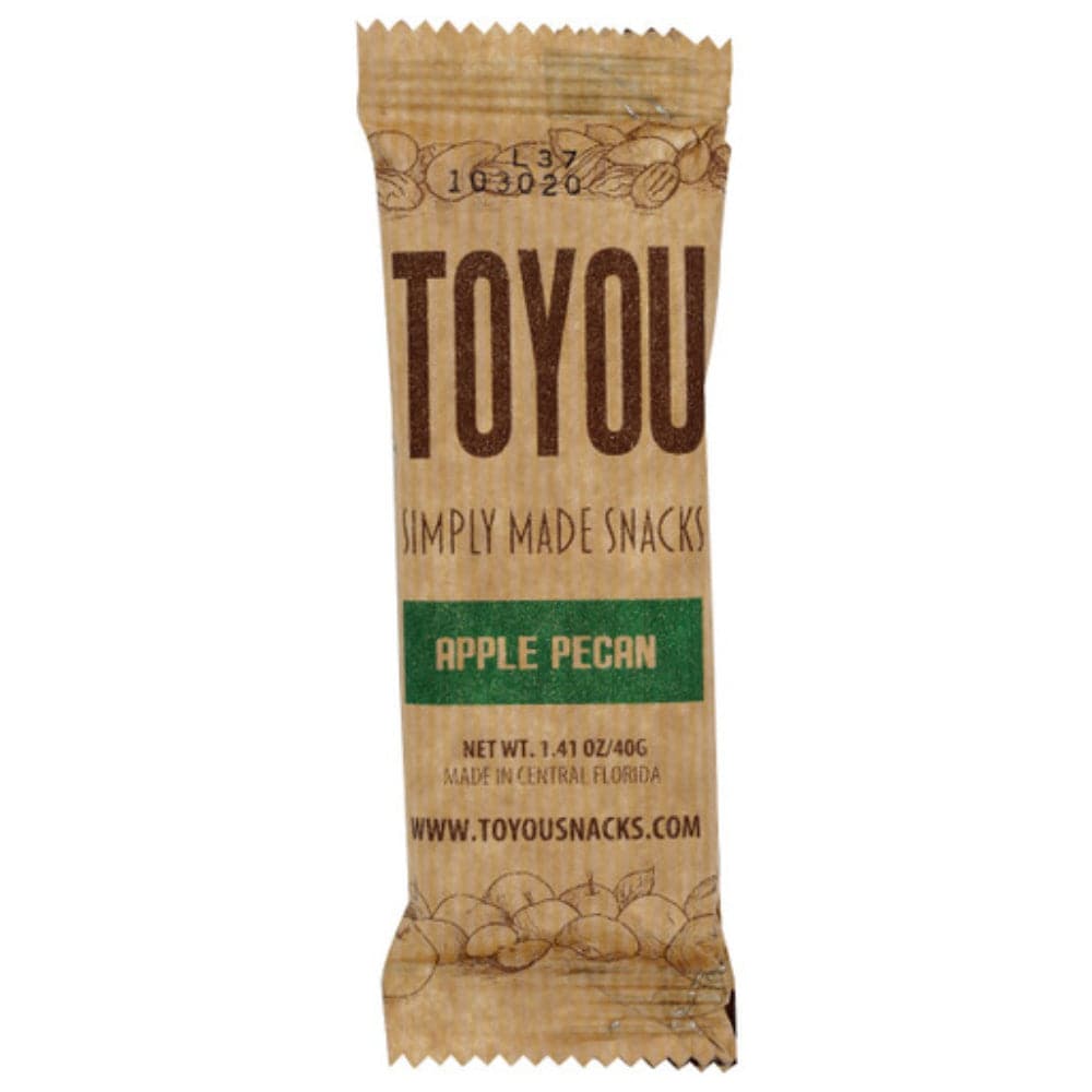 Toyou Snacks – Glutenfreie Snackbar Apfel Pekannuss