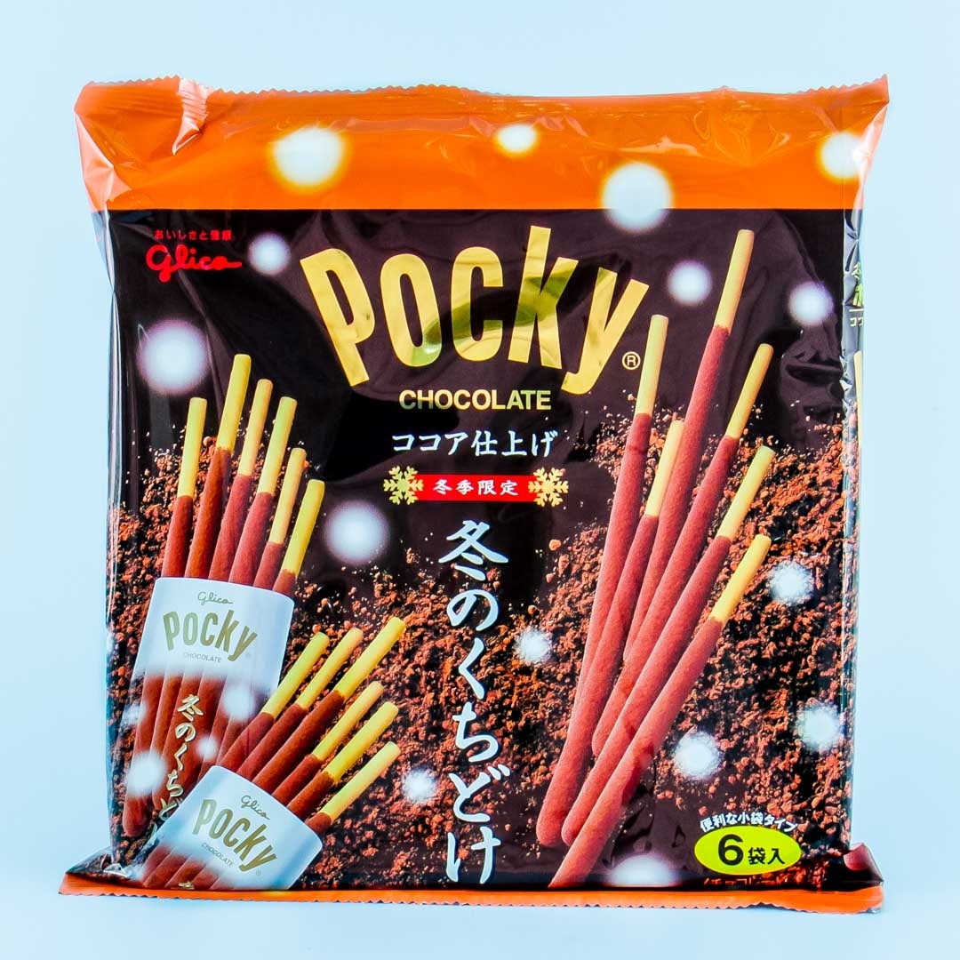 Pocky Keks Sticks Wintertasche – Doppelte Schokolade