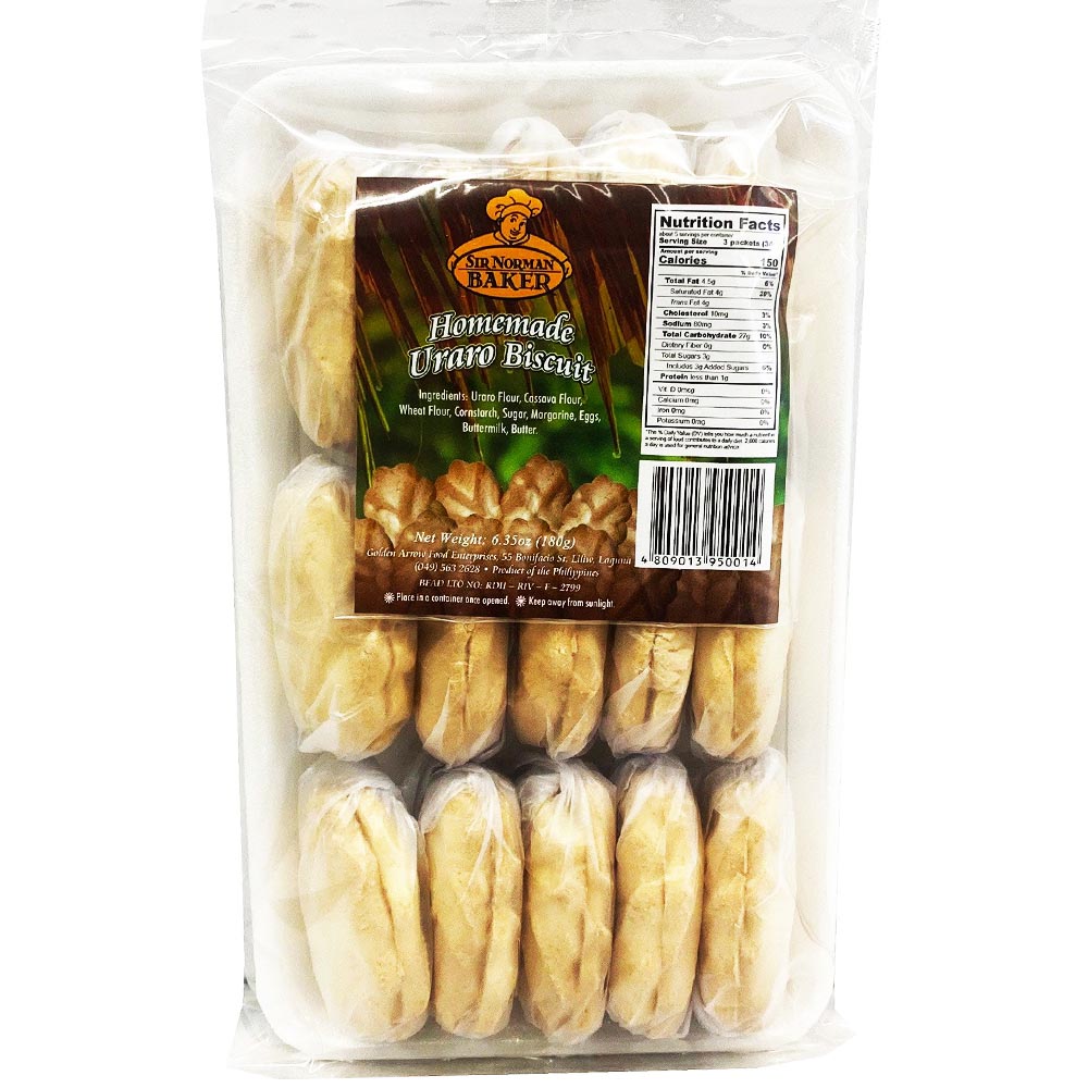 Sir Norman's Baker – Hausgemachter Uraro Keks – 180 G