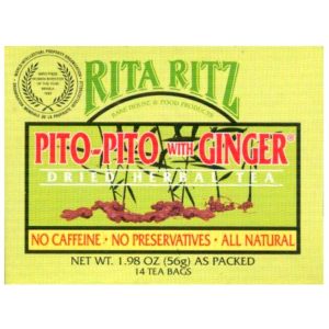 Rita Ritz – Pito Pito with Ingwer getrockneter Kräutertee – 14 Teebeutel – 56 g