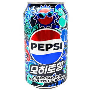 Pepsi Mojito Geschmack – Zero Zucker – 355ml
