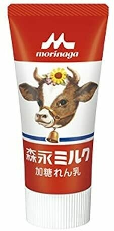Morinaga, Rennyu, Kondensmilch, Für Früchte, Kakigori, 120g