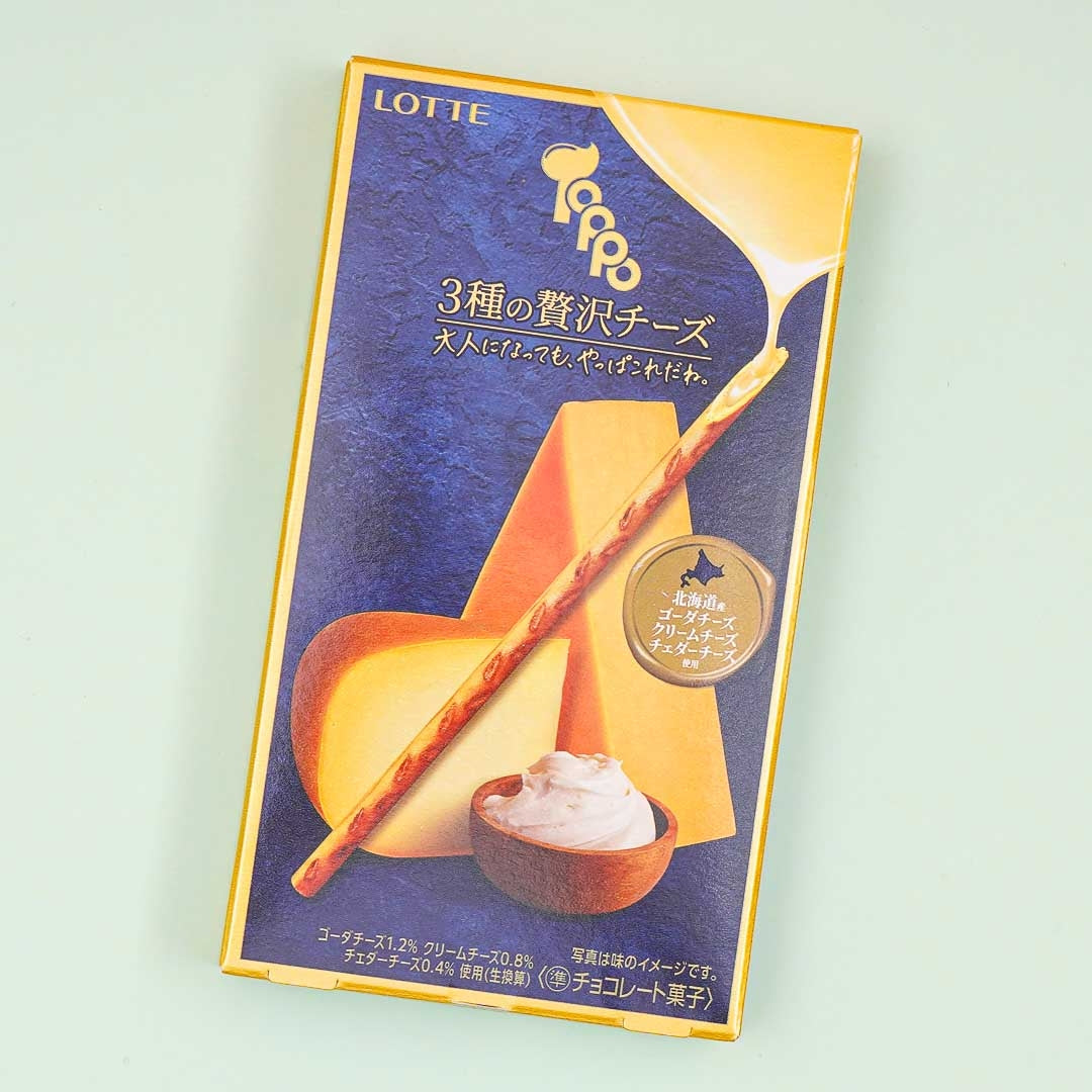 Toppo Keks Sticks – 3 Arten von Luxuskäse